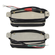 Biały Ceramiczny Przetwornik Typu Humbucker do Gitary Elektrycznej, Podwójne Szyny, Hot 14K/7K