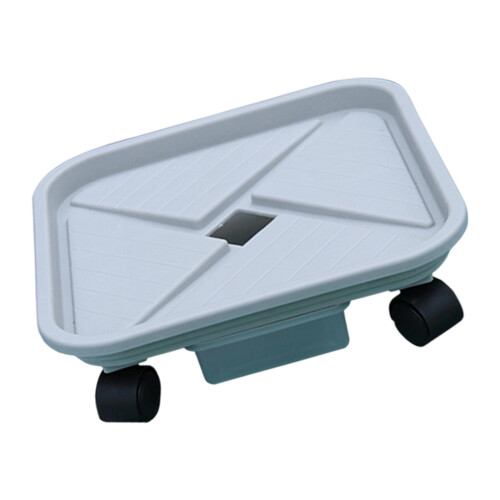 Support de plante roulant en plastique avec roulette, support-XL