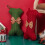 Knitted Christmas Stocking Bone Design42x22cm 5