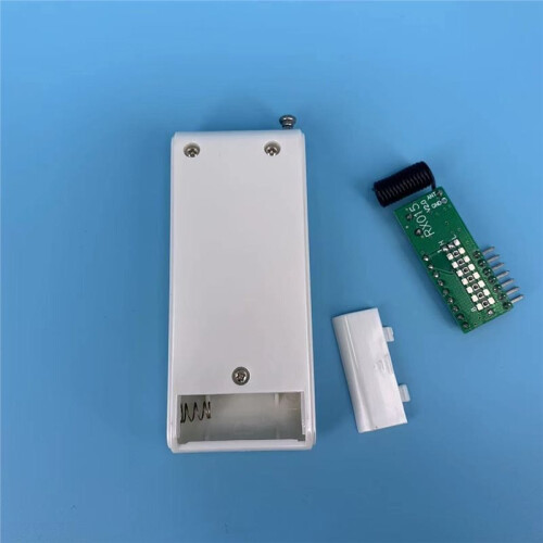 433MHz 4CH Wireless Relay RF Remote Control  Receiver & 4 Button Transmitter for Garage Door Gate