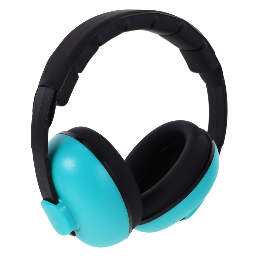 Noise Cancelling Ear Muffs for Kids with Adjustable Headband and Soft Padding  Green