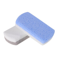 Double Sided Foot File Callus Remover with Ergonomic Comfort Grip and Replaceable Pads for Soft Feet