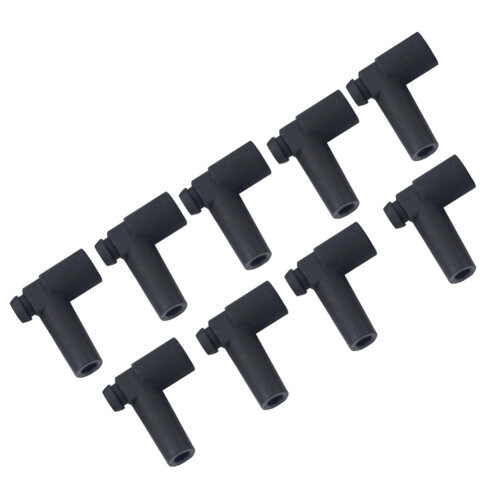 9 Pcs / Set Universal Hei Style Distributor End  Wire Rubber Boots & Stainless Steel 1