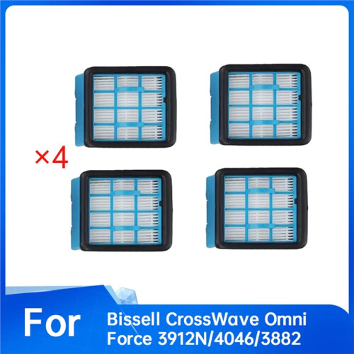 4 PCS Filter for  CrossWave Omni Force 3912N/4046/3882 Vacuum Cleaner Accessories Filter Replacement 2