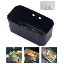 Coș de scurgere pentru chiuvetă din oțel inoxidabil 18x9x6cm