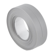 Caulking Sealing Tape 3.2M Waterproof Self Adhesive Strip for Kitchen Bathroom Sink Bathtub Gray