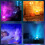 Northern Lights Projector Lamp 16 Colors Wave Night Light Remote Control Party Atmosphere Light 7