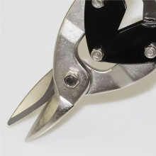 25cm/10 Zoll Gerade Metall-Flugzeugschneider - Gummigriff für Komfort, Scharf für Gerade Zinn- und Metallzuschnitte