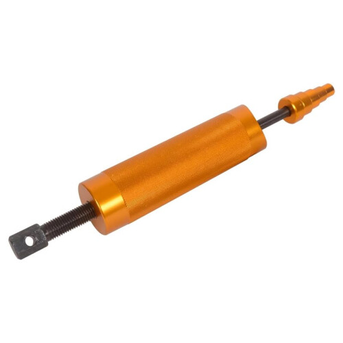 Motorcycle Piston Pin Puller for Full Skirt Piston, Heavy-Duty Small Engine Wrist Pin Tool with 5 Adapters 1