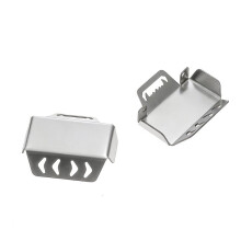 RC Car Stainless Steel Metal Bumper Chassis Armor Protection Plate for Ruitai LC79 1/10 86160 RC Car Upgraded Parts