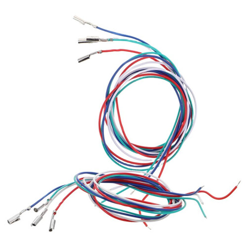 8Pcs Turntable Headshell Wires Color-Coded Phono Cartridge Leads for Seamless Audio Connection and Setup 2