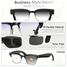 AI Glasses Tansparent Color Change Sunglasses Video Recording AI Photo Recognition Call Translation