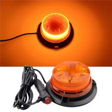 Magnetic Roof Strobe Light 12V 24V LED Rotating Flash Light for Car Upgrade Decoration Decoration Accessories