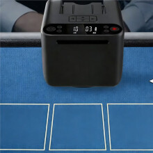 360 Rotating Automatic Card Dealer 4000mAh Rechargeable Electric Cards Dealing Machine Playing Poker Dispenser Tool