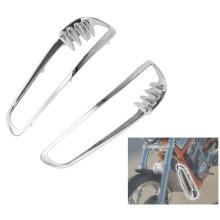 Motorcycle Radiator Trim Bezels for V-ROD VRSC ROD 2001-2010 ABS Plastic
