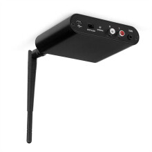 Émetteur UHF Hi-Fi 500 M Puissant T80 avec Entrée Microphone pour Soirées Silencieuses