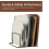 Kitchen Cutting Board Organizer Rack 5-Tier Metal Rack for Cutting Boards, Bakeware, Trays 2pc 3
