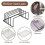 Kitchen Cutting Board Organizer Rack 5-Tier Metal Rack for Cutting Boards, Bakeware, Trays 2pc 1