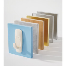 Large Utility Hooks,Damage Free Hanging with Adhesive Strips,No Tools for Hanging,Organization and Storage,Damage-Free