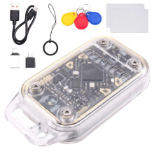 Emulatore Lettore Chip Intelligente RFID Chameleon V3.0 125K 13,56 MHz ID IC Tag Copiatore NFC Lettore Scrittore + 3XUID Portachiavi/2XCUID Scheda