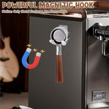 Support Magnétique pour Porte-Filtre et Tasseur, Organisateur de Bar à Café avec Protection en Silicone