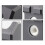 4pcs EVOBambu CFP AMS Adapter for  AMS Guard Feed Ring Protector DIY 3D Printer X1C P1P P1S 5