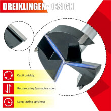 42mm Wood Drill Bit, Forstner Drill Bit with Hexagon Drill Bit for Wood, Chipboard, Fiberboard, Drywall (Ø 42mm)