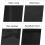 Espresso Machine Dust Cover Waterproof Antistatic Nylon Coffee Maker Lid Case, Black 8