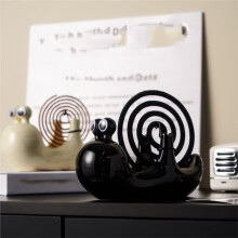 Coil Holder Snail Gnat Coil Holder Ceramic Stand Artistic Decoration for Hiking Camping Pool Outdoor Relaxation White