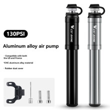 WEST BIKING Portable Bicycle Pump High Pressure with Hose Schrader Presta Valve Cycling Inflator A