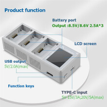 YX for 5 Pro/ 4 Pro/ 3 Pro/ 3 100W Charger Charging Management