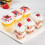 40 Pack 5oz/160ml Clear Square Plastic Dessert Cups with Lids & Spoons, Reusable for Pudding, Mousse & Parties 1