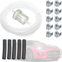17PCS Heater Fuel Kit with Filter & Clamps for Webasto Eberspacher Parking Heater Replacement