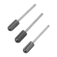 Carbide Nail Drill Bit Set for Acrylic and Gel Nails, Precision Shaping, Fast Polish Removal 3pcs