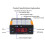 ETC-974 Temperature Controller Refrigerator Defrosting Heating Control Thermoregulator with Dual Sensor 220V 6