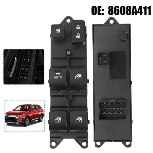 8608A411  for  Outlander 3 PHEV 2013-18 Left Front Electric Master Window Lifter Control  8608A347 2