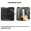 2Pcs Air Filter for  P2S HEPA 13+ Activated Carbon Combo Air Filter for  P2S 3D Printer Accessories 10