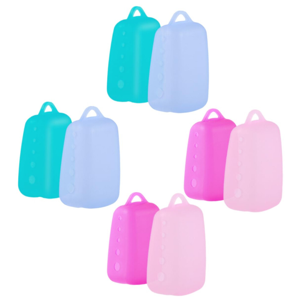 Silicone Toothbrush Cover Set â Reusable Travel Caps Fit Most Brush Heads, Easy Clean and Dry
