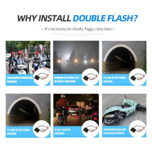 Relay Double Flash Warning Function Controller Turn Signal Flasher Light for GTS 300 125 GTS300 2024