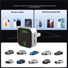 K15 2 In1 Wireless Carplay Box for Carplay Android Auto USB Dongle Adapter Wired Carplay to Wireless Plug A