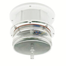 Boat Flashing Light Solar Power Sidelight LED Ship Marine Dock Barge Safety Beacon Flashing Light 360 Lighting Light