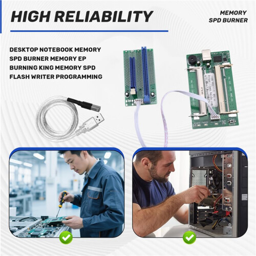 Desktop Notebook Memory SPD Burner Memory EP Burning King Memory SPD Flash Writer Programming 2
