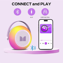 Karaoke Machine for Kids Adults, Portable Speakers with 2 Wireless Microphones Christmas Birthday Gifts
