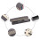 Backgammon Set for Adults, Travel Backgammon Board Game, Foldable Chess and Checkers, Outdoor Fun 10