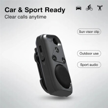 New -Compatible V5.4 Speakerphone Handsfree Sun Visor Speaker Wireless Car Kit Sport Audio Music Loudspeaker