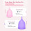 Menstrual Cup Kit with Steam Sterilizer,[S & L Size] Set, Reusable Period Cups, Includes Drawstring Pouch EU Plug 3
