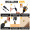 Woodworking Limit Four  Countersink Drill High-Speed Steel Drill Adjustable Depth Step Drill Screw 1