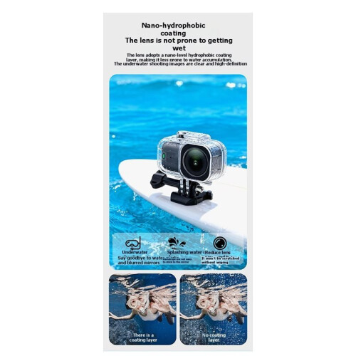 Waterproof Case for  Osmo  45M Underwater Dive Housing Shell Transparent Protective Camera Cover Accessory 2