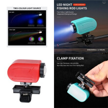 Heldere en Draagbare Vislamp, een Must-Have voor Nachtvissen en Kamperen. Groen