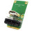 PCI-E 1X to Half/Full  PCI-E Adapter Converter  PCIe Adapter 4Pin to  Power Cable for WindowsXP/7/8/10 4